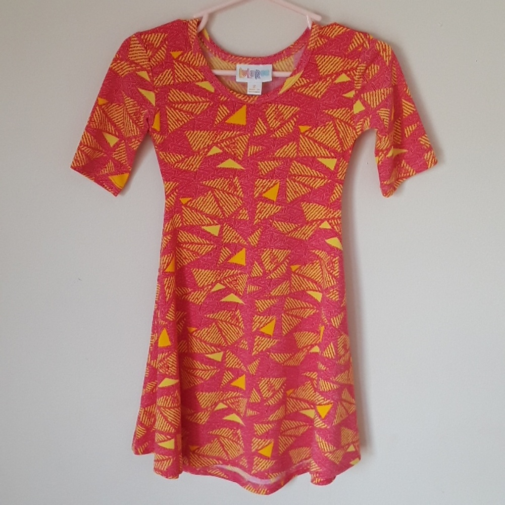 LuLaRoe Adeline toddler dress size 2